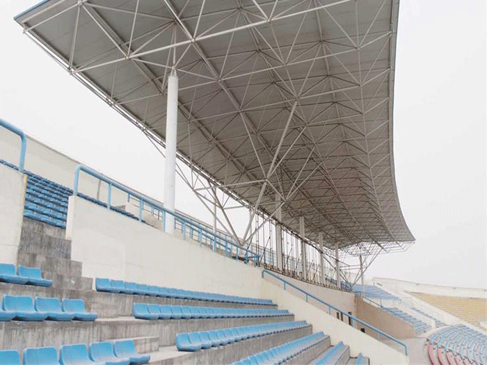 庆阳四小体育馆网架