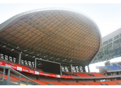 庆阳体育看台案例